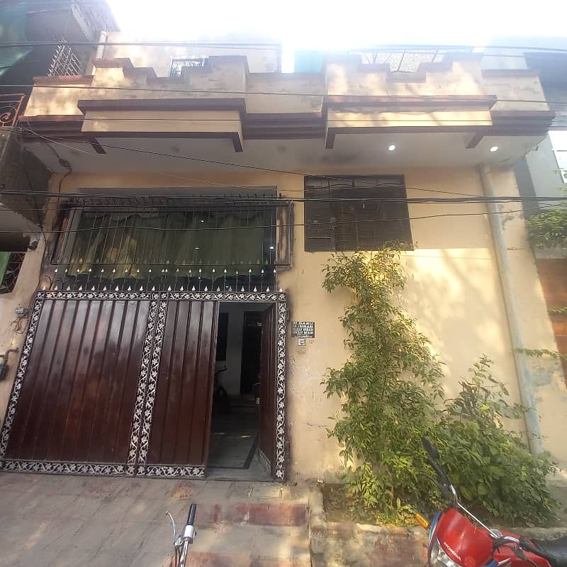 5 marla Half Double story house for sale in amir Town Harbanspura Lahore 0