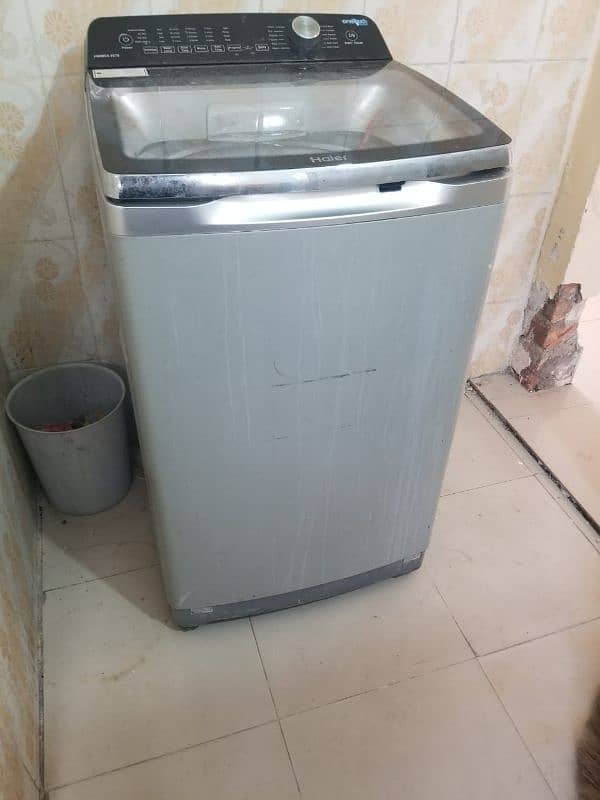 Haier fully automatic washing machine 0