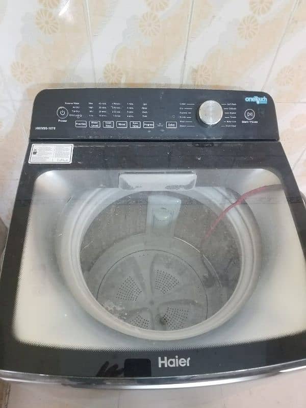 Haier fully automatic washing machine 1