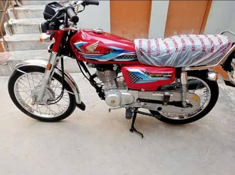 Honda 125 2024 model karachi Number 9