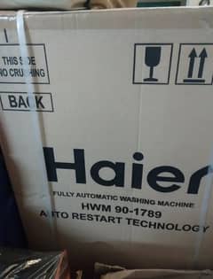 Haier Fully Automatic 9-Kg Pillow Drum Washing Machine For Sale