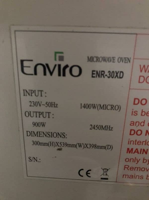 Enviro oven 1