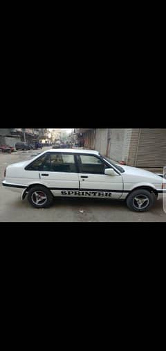 Toyota corolla Sprinter 1986 Exchange bhi krlunga mje choti car chaye