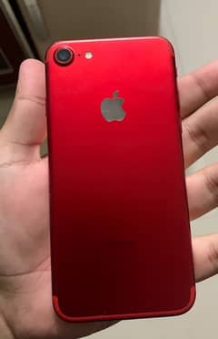 I phone 7 PTA approved  128 GB Red color