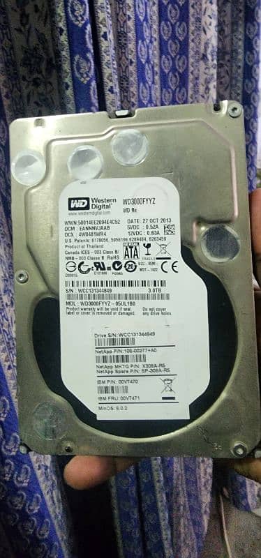 WD 3TB Hard Drive 0