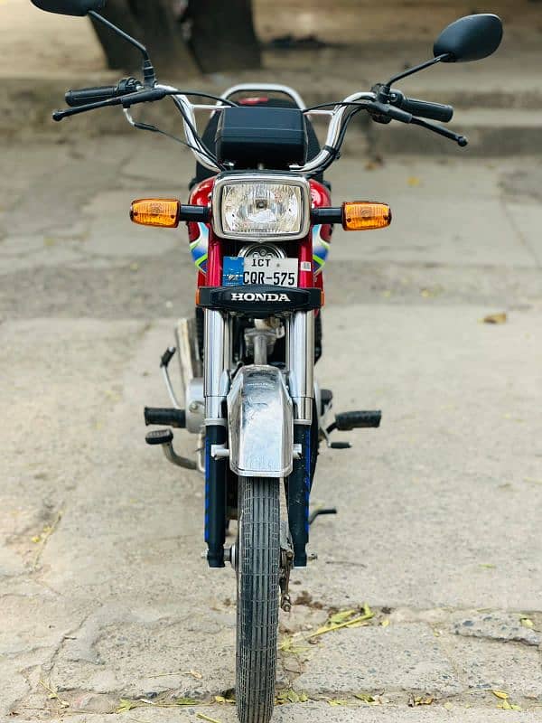 Honda CD 24 Islamabad Number 2