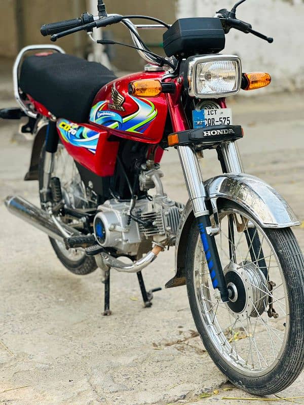 Honda CD 24 Islamabad Number 6