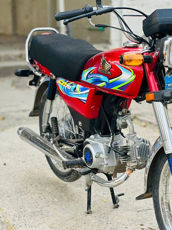 Honda CD 24 Islamabad Number 7