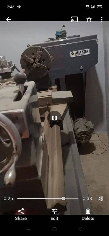 lathe Machine 5.5 ft 6