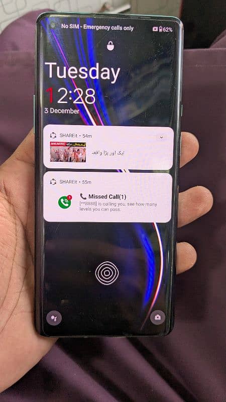 OnePlus 8pro 8/128gb dual sim PTA Approved condition seen in pic dot h 3