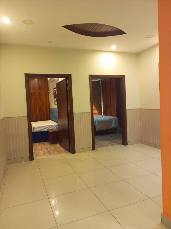 luxery furnished two bedroom apartment for rent in bahria town 11