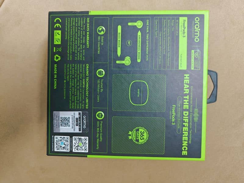 Oraimo freepods 3 3