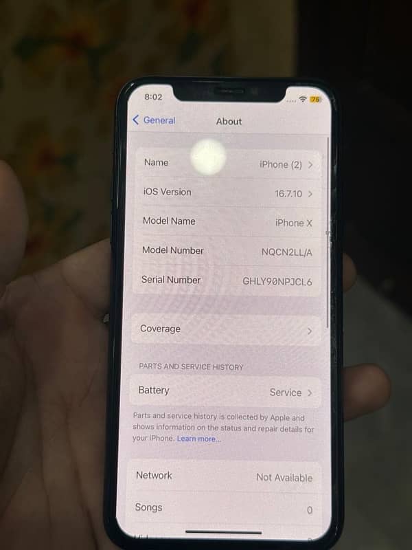 iPhone X 256gb Non pta 1