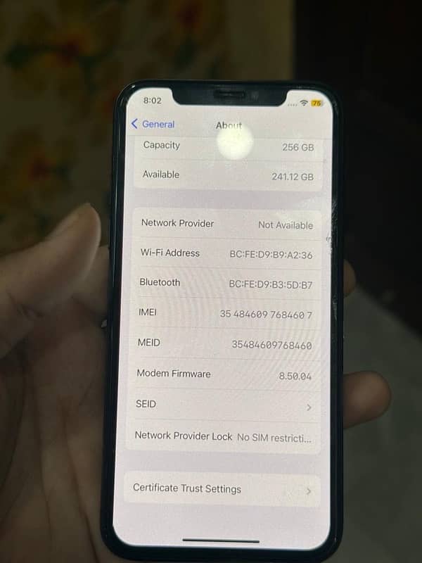 iPhone X 256gb Non pta 3