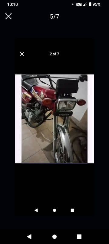 Honda 125 first owner brand new condition 2