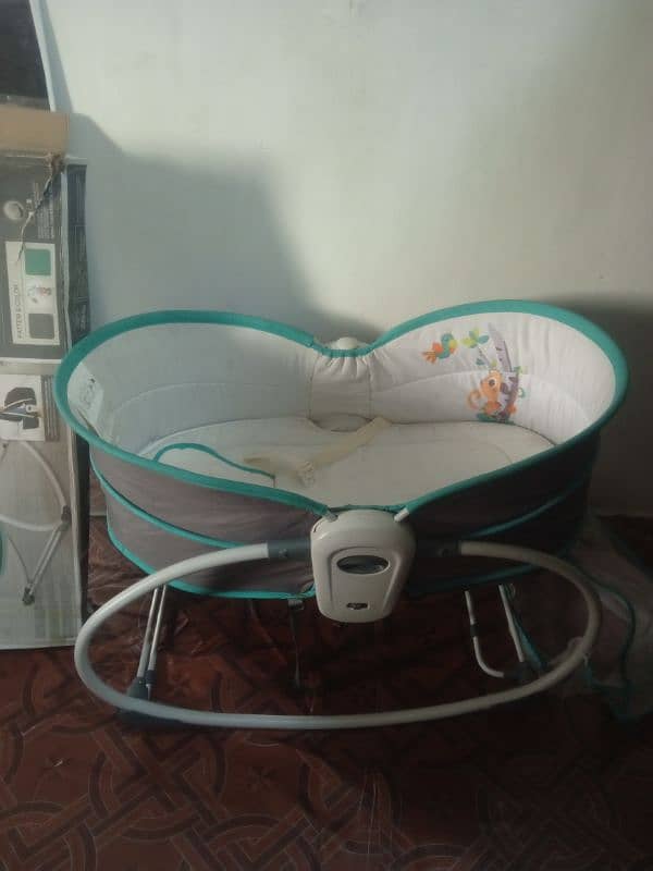 baby cot/Mastella 5in1 baby rocker 3