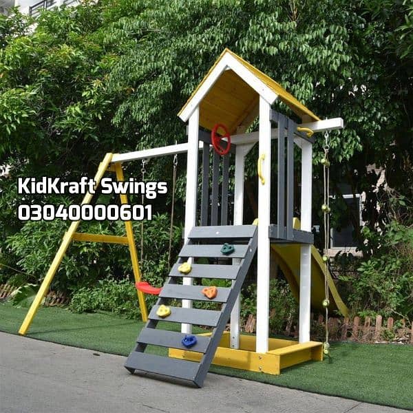 kids Slide/Swings/Kids rides/jhula/Spring rider/jungle gym/Trampoline 14