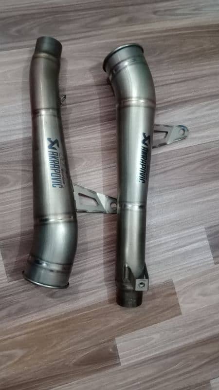 original akrapovic dual exhaust 2