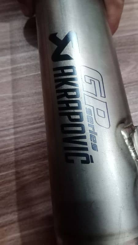 original akrapovic dual exhaust 3