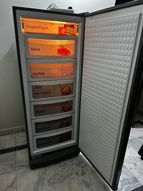 Dawlance Vertical Freezer with drawers 1