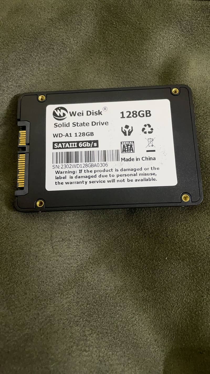 Wei Disk 128GB SSD 2.5 SATA 1