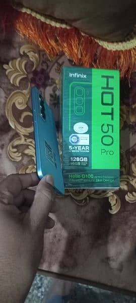 infinix hot 50 pro just box open no use 2