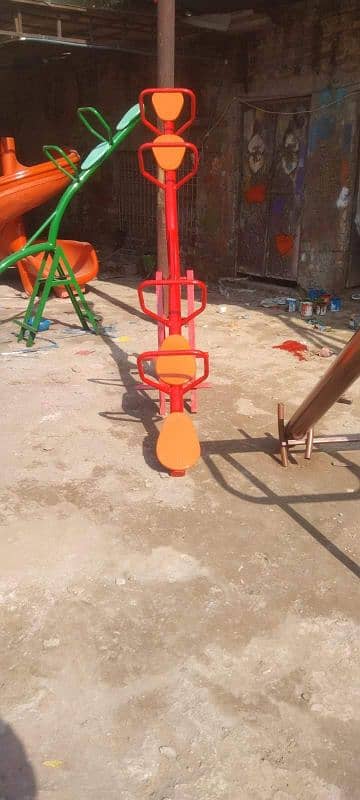 kids Slide/Swings/Kids rides/jhula/Spring rider/jungle gym/trampoline 18