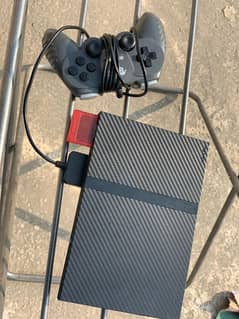 PlayStation 2 (PS2) with Multiple Games and All Cables