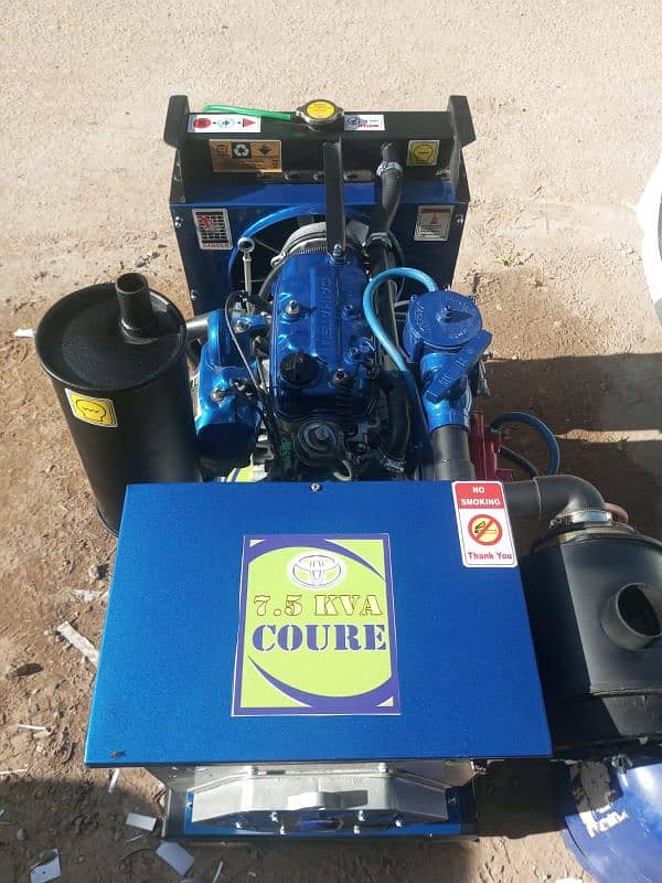 7.5 kva Gas generator 7