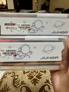 NEW Juhor 16gbx2 Dual Sticks DDR5 RAM 6000mhz