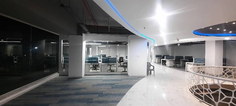 Multinational Company Rented 4500 sqft Floor Corner on Double Road 31