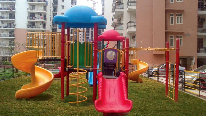 Outdoor/Indoor Swings, Slides, trampoline, Sculpture, Jhula, Climber 1