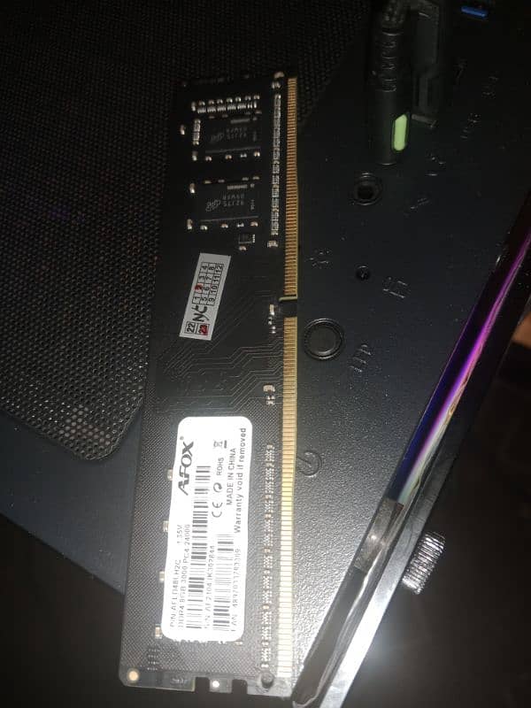 8GB Afox DDR4 Ram just like brand new 0