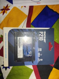 Brand new Patriot P210 512GB 2.5-inch SSD SATA 3 Solid State Drive SSD