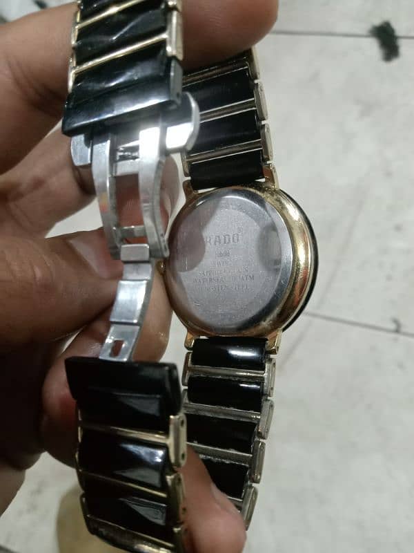 Rado jubli swiss sapphire glass waterseld 3atm tungsten steel 2