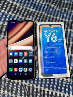 huawei y 6 prime 32gb with box wattsapp 03070405686