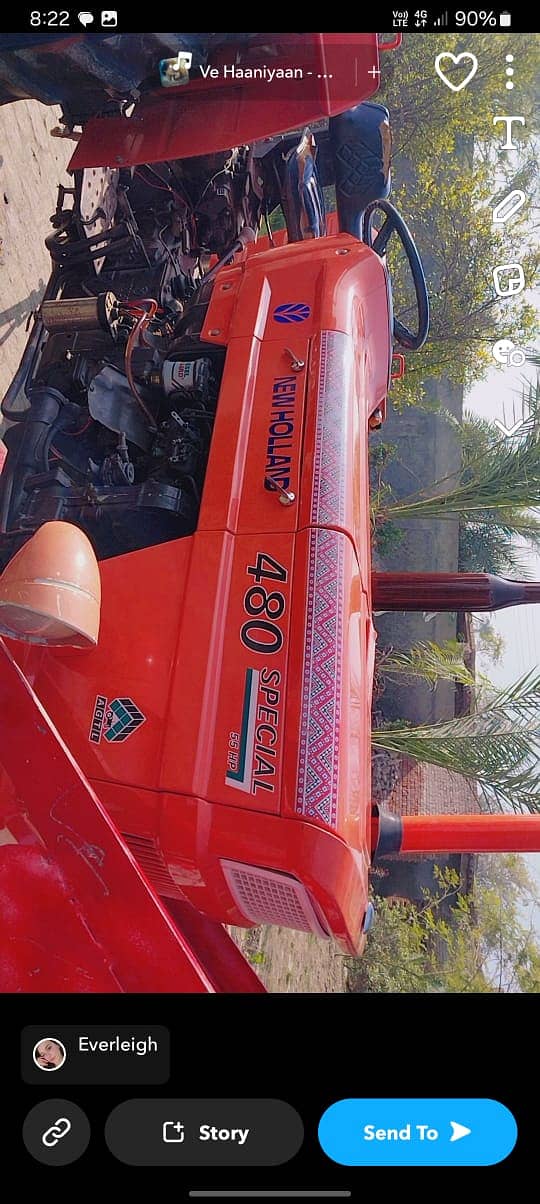 New tractor hy 4