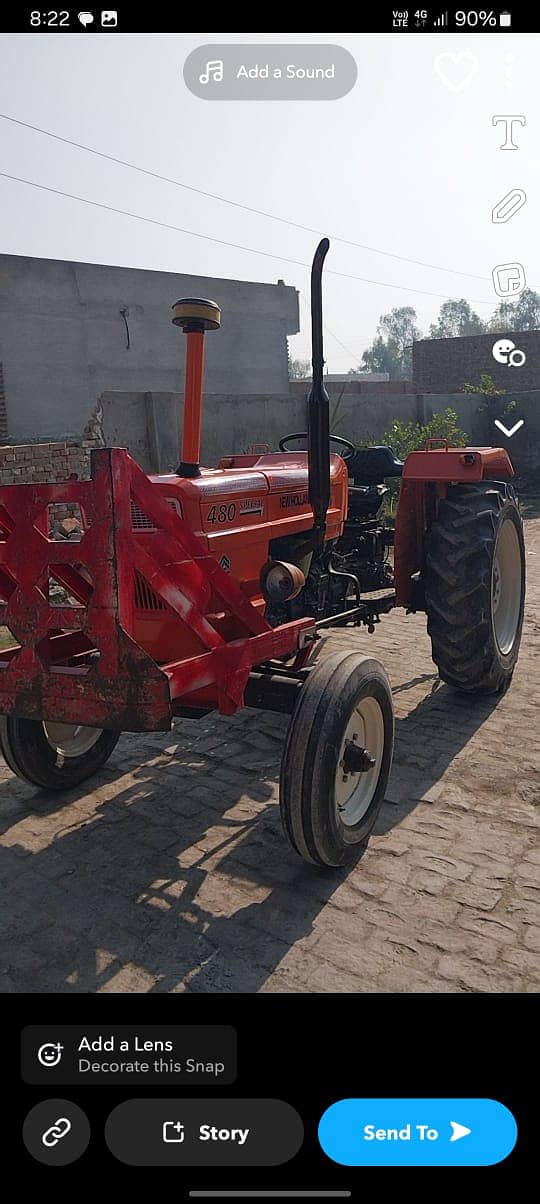 New tractor hy 13