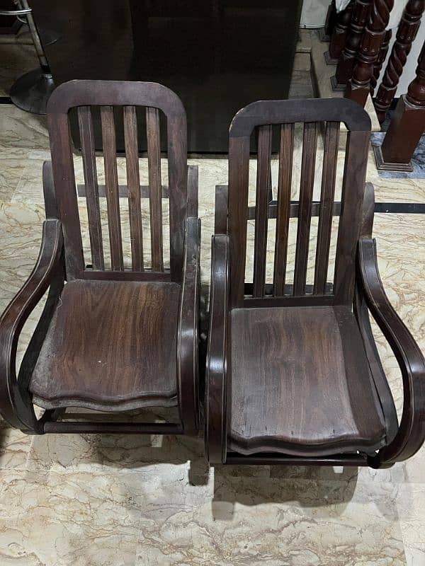 wooden rocking chairs 2