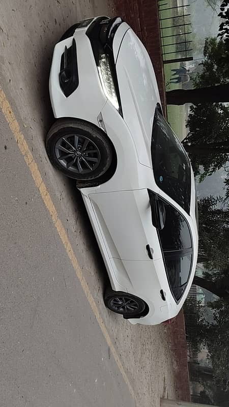 Honda Civic white Prosmetic 2019 model 2