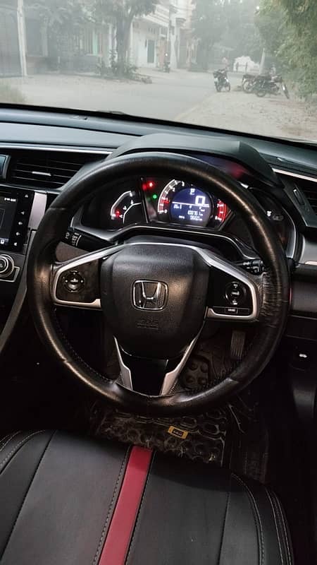 Honda Civic white Prosmetic 2019 model 4