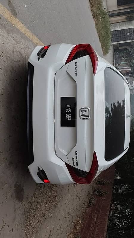 Honda Civic white Prosmetic 2019 model 6