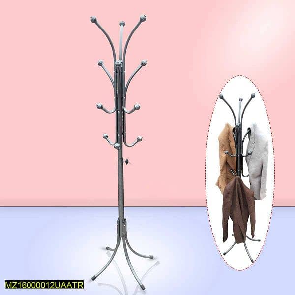 steel coat hanger stand 0