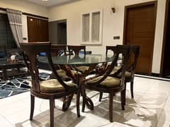 SHEESHAM DINING TABLE