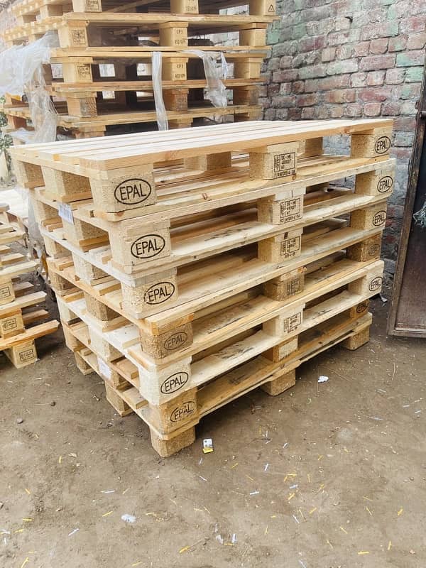 Epal Euro wooden pallets available at good price 6