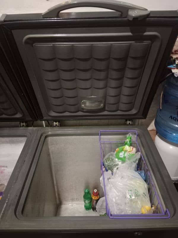 waves deep fridge and freezer 2 in 1 2