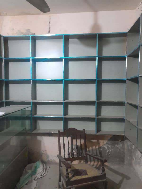 Racks and counter for sale 0