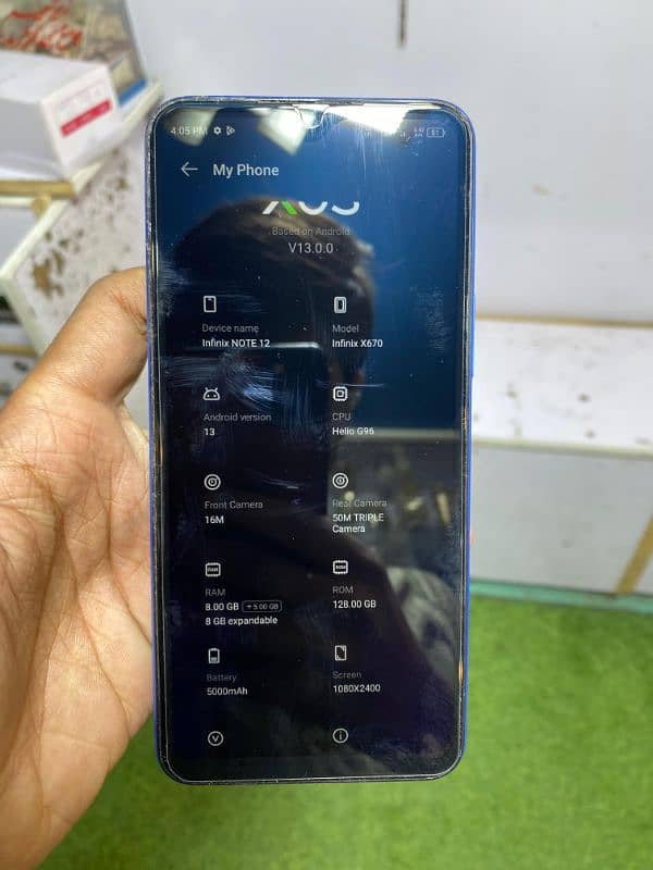 Infinix note 12 sale n exchange 7