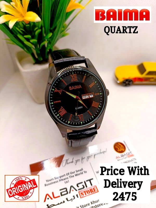 Men Women Fashion Wrist Watches Quartz Call Msg Whatsapp 0316-1737353 3