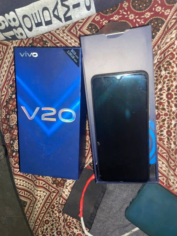 vivo v20 8+4ram or 128 GB memory 1